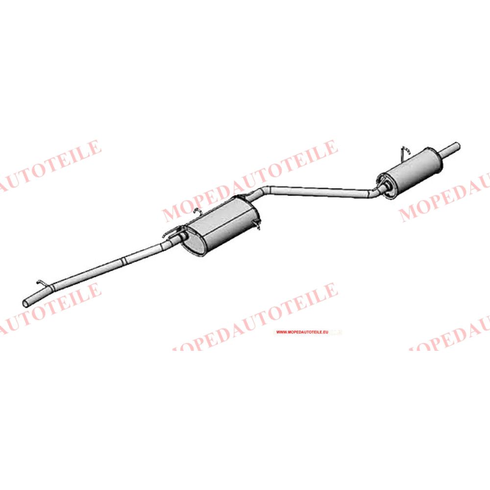 Auspuff Endschalldämpfer, Ligier Xtoo MAX