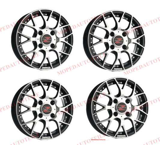 Satz von 4 Felgen 15(Zoll) Ligier (JS50 Ph1 /J50L Ph3 /JS60), Microcar(Mgo4)