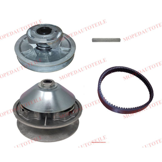 Vario Motorseite+Getriebeseite+Antriebsriemen(027)+(Keil/Paßfeder),Chatenet(Stella/Media/Barooder)